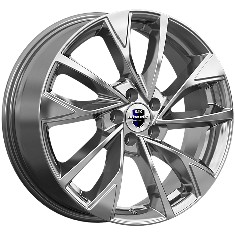 Роквуд (КС900) 7.000xR17 5x110 DIA67.1 ET50 дарк платинум Роквуд (КС900) 7.000xR17 5x110 DIA67.1 ET50 дарк платинум