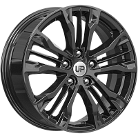 Литые диски Up106 (КС991) 7.000xR17 5x112 DIA57.1 ET40 New Black для Volkswagen Jetta