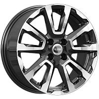Литые диски КС1026 (ZV 16_Rio) (КС1026) 6.500xR16 4x100 DIA54.1 ET46 алмаз черный Литые диски КС1026 (ZV 16_Rio) (КС1026) 6.500xR16 4x100 DIA54.1 ET46 алмаз черный