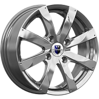 Литые диски Джемини-оригинал (КС617) (КС617) 6.000xR15 4x100 DIA54.1 ET48 дарк платинум для Hyundai Accent