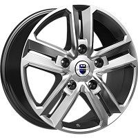 Литые диски Backfire (КС763М) 8.000xR18 5x114.3 DIA66.1 ET45 дарк платинум