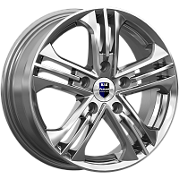 Литые диски Trinity (КС615) 6.000xR15 5x114.3 DIA67.1 ET45 дарк платинум для FAW