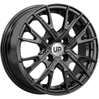 Литые диски Up127 (КС1088) 5.500xR14 4x100 DIA67.1 ET45 New Black Литые диски Up127 (КС1088) 5.500xR14 4x100 DIA67.1 ET45 New Black