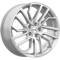 Литые диски R-line (КС1235) 7.500xR18 5x112 DIA66.6 ET43 сильвер