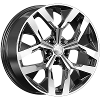 Литые диски ЛАМБЕРТ (КЛ370) 7.500xR18 5x108 DIA67.1 ET33 алмаз для Dongfeng