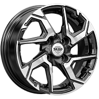 Литые диски ТЕЙДЕ (КЛ1215) 5.500xR14 4x100 DIA67.1 ET38 алмаз для FAW