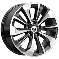 Литые диски Авиор (КС936) 7.000xR17 5x114.3 DIA66.1 ET45 алмаз черный для Infiniti G