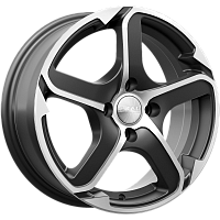 Литые диски АЛЛИГАТОР (КЛ132) 6.000xR15 4x100 DIA67.1 ET38 Алмаз бархат новый для SEAT Ibiza