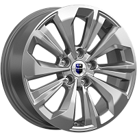 Литые диски Авиор (КС936) 7.000xR17 5x114.3 DIA67.1 ET50 дарк платинум для FAW
