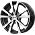 Бэнкс (КС645) 7.000xR17 5x114.3 DIA66.1 ET45 Блэк Джек Бэнкс (КС645) 7.000xR17 5x114.3 DIA66.1 ET45 Блэк Джек