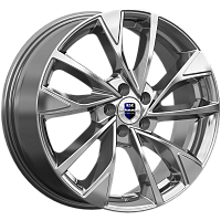 Литые диски Роквуд (КС900) 7.000xR17 5x112 DIA57.1 ET40 дарк платинум для Volkswagen