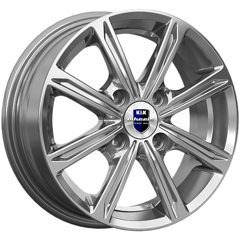 Флэш-оригинал (КС698) (КС698) 5.000xR14 4x100 DIA54.1 ET49 дарк платинум Флэш-оригинал (КС698) (КС698) 5.000xR14 4x100 DIA54.1 ET49 дарк платинум