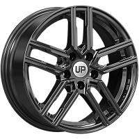 Литые диски Up113 (КС1018) 6.500xR16 5x114.3 DIA67.1 ET45 New Black для Hyundai Coupe