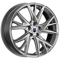 Литые диски Кайлас (КС1054) 6.500xR18 5x108 DIA65.1 ET43 дарк платинум для Dongfeng Ax7