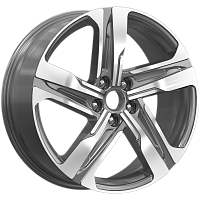 Литые диски КР004 (19_Tucson) (КР004) 7.500xR19 5x114.3 DIA67.1 ET53 Diamond gloss graphite