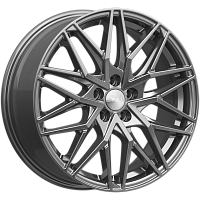 Литые диски АЗИМУТ (КЛ371) 7.000xR17 5x114.3 DIA67.1 ET45 графит для Solaris