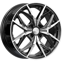 Литые диски АСТИ (КЛ377) 6.500xR16 4x100 DIA67.1 ET45 алмаз для Renault Logan Литые диски АСТИ (КЛ377) 6.500xR16 4x100 DIA67.1 ET45 алмаз для Renault Logan