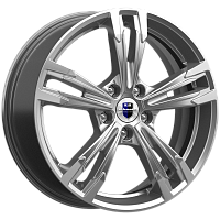 Литые диски Karrera Light (КС935) 7.000xR18 5x114.3 DIA67.1 ET45 брайт дарк платинум для Geely Atlas Pro Литые диски Karrera Light (КС935) 7.000xR18 5x114.3 DIA67.1 ET45 брайт дарк платинум для Geely Atlas Pro