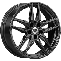 Литые диски Up112 (КС1017) 7.000xR18 5x112 DIA57.1 ET45 New Black для Volkswagen Caddy