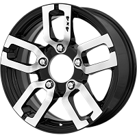 Литые диски Офф-лайн (КС516) 6.500xR16 5x139.7 DIA98.2 ET40 Блэк Джек