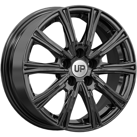 Up123 (КС1095) 6.000xR15 5x100 DIA57.1 ET38 New Black