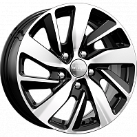 Литые диски КС741 (ZV 16_Golf) (КС741) 6.500xR16 5x112 DIA57.1 ET50 алмаз черный для Volkswagen Jetta
