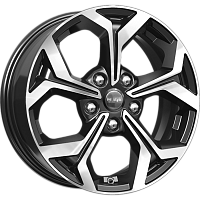Литые диски КС878 (ZV 16_Octavia FL) (КС878) 6.500xR16 5x112 DIA57.1 ET46 алмаз черный Литые диски КС878 (ZV 16_Octavia FL) (КС878) 6.500xR16 5x112 DIA57.1 ET46 алмаз черный