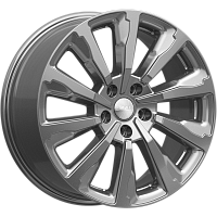 Литые диски АСТЕР (КЛ369) 8.000xR18 5x114.3 DIA66.6 ET37 графит для Lexus Sc