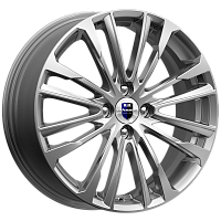 Литые диски Сильверстоун (КС770) 6.500xR17 4x100 DIA67.1 ET35 дарк платинум